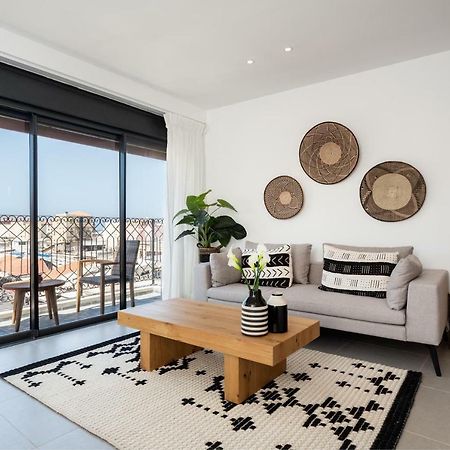 Duplex With Sea View Terrace Above The Flea Market Tel Aviv Exterior photo