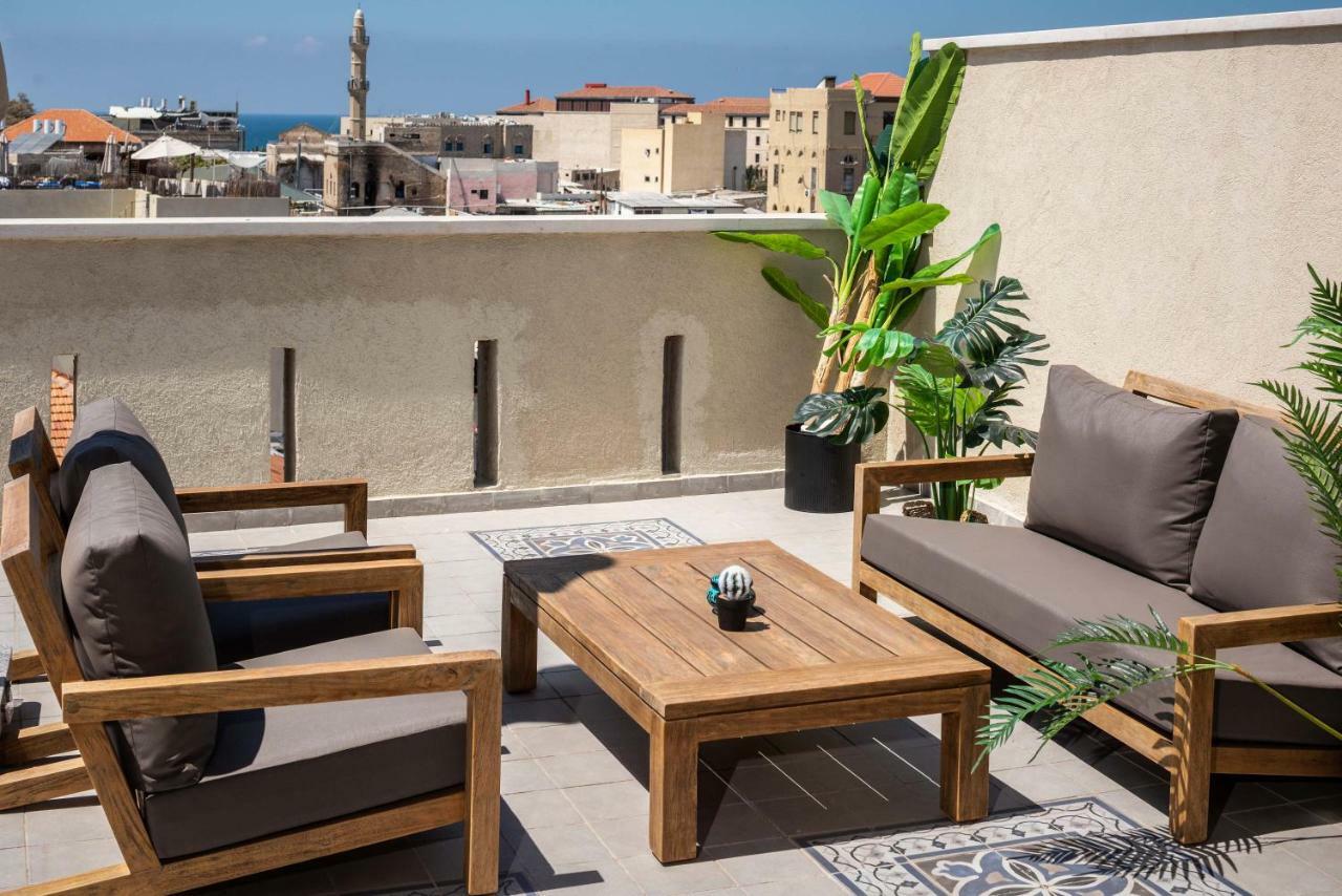 Duplex With Sea View Terrace Above The Flea Market Tel Aviv Exterior photo